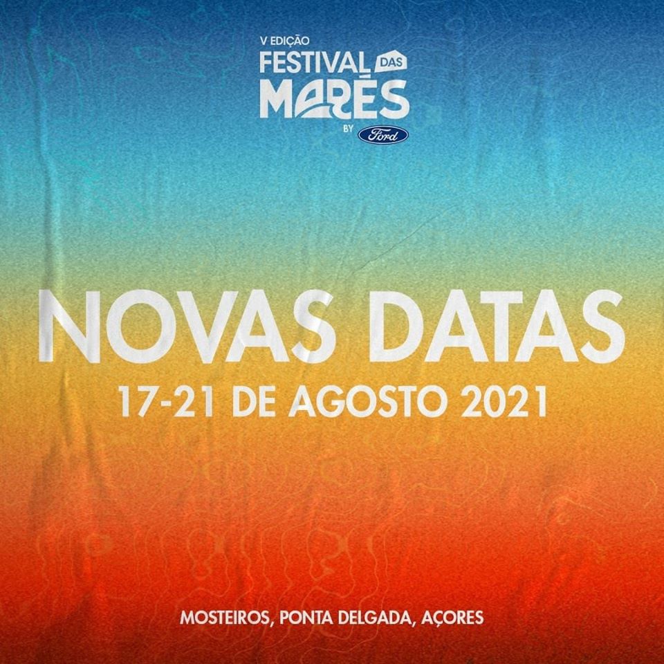 Festival das Marés não se realiza em 2020 e já anunciou as datas para