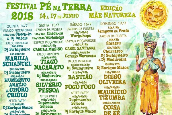 Festival Pé na Terra 2018 Horários Concertos
