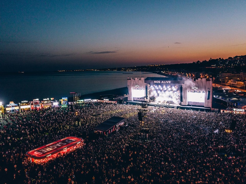 Horários dos concertos do Festival NOS Alive 2023 Toupeiras Agenda