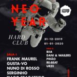 Happy Neo Year 2020 no Hard Club no Porto com Frank Maurel, Gusta-vo, Nuno Di Rosso