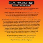 Secret Solstice Festival 2020 não se vai realizar mas já tem datas para 2021