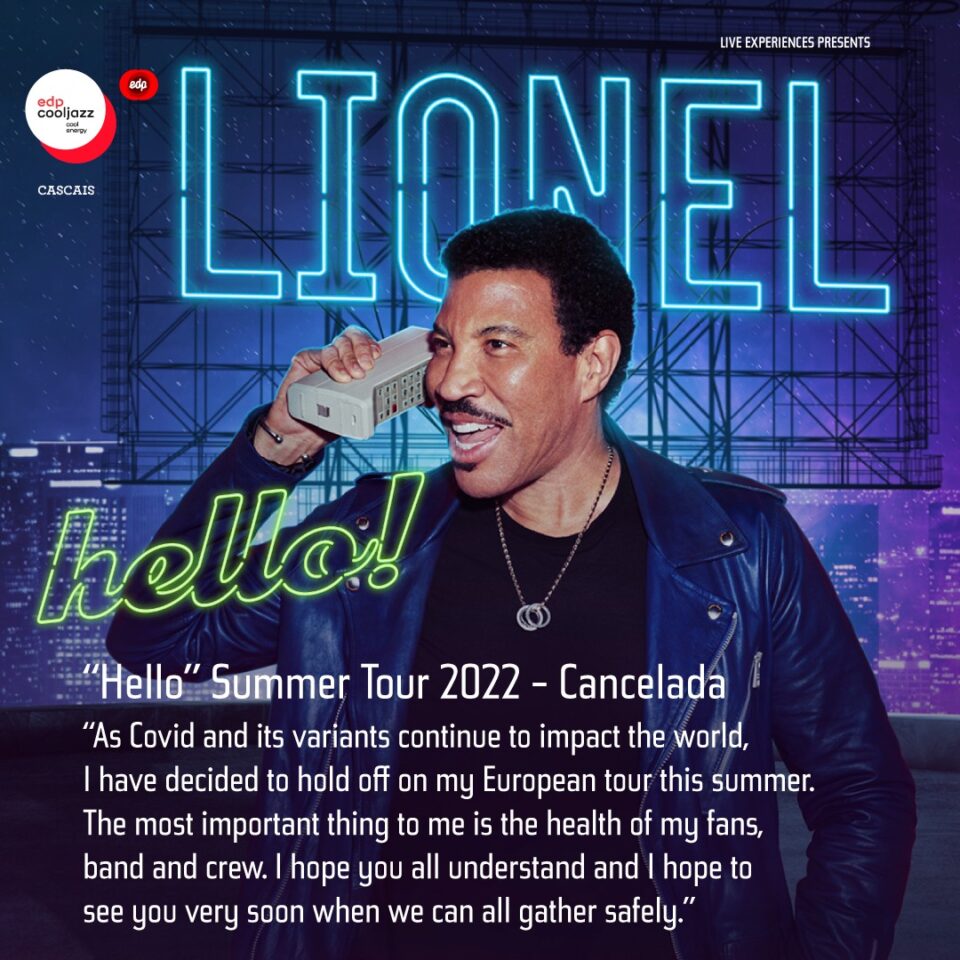 Lionel Richie Cancelou O Concerto No Edp Cool Jazz Toupeiras