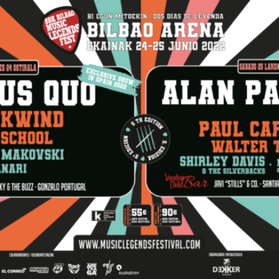 BBK Music Legends Festival 2022 com Status Quo e Alan Parsons